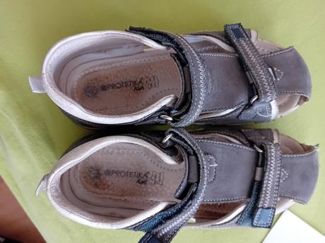 Sandale celokozene, protetika,32