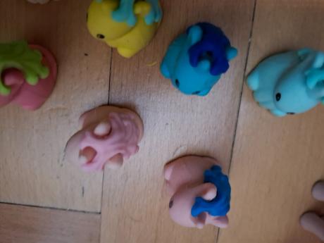 Rôzne gumy na gumovanie, 