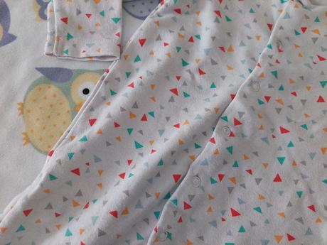 Letné tričko + bavlnené pyžamko veľ.6-9m, 68–80