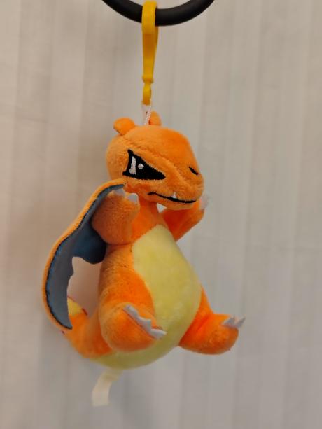 Plyšový prívesok pokémon charizard krídla plameň, 