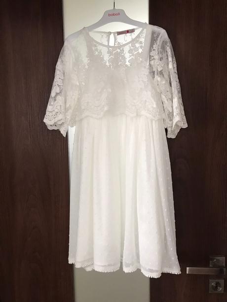 Biele šaty boboli v. 140, 140