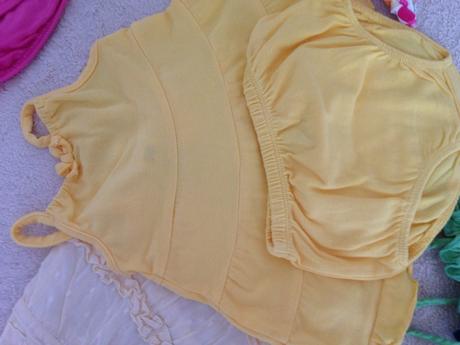 Balíček vecí na dievčatko - 0-6m, letný balík, 50–62