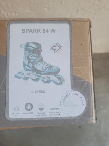 Korcule spark 84w in line, rollerblade,38