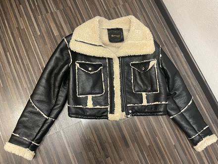 Štýlová čierna bunda, m