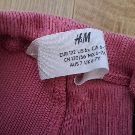 Dievčenské legíny, h&m,116