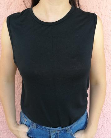 Čierne basic tielko, m