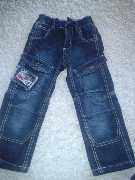 Rifle tmavomodre, okay,104