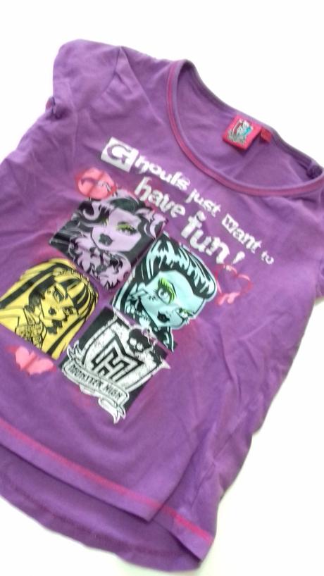 Monster high triko, disney,128