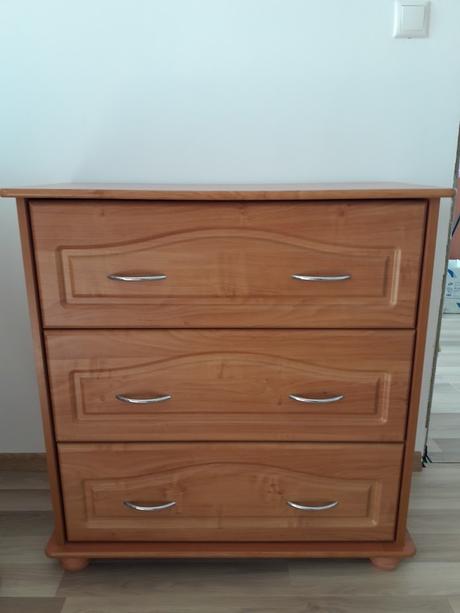 Scarlett detská postieľka a prebaľovacia komoda, šírka (cm): 60,dĺžka (cm): 120