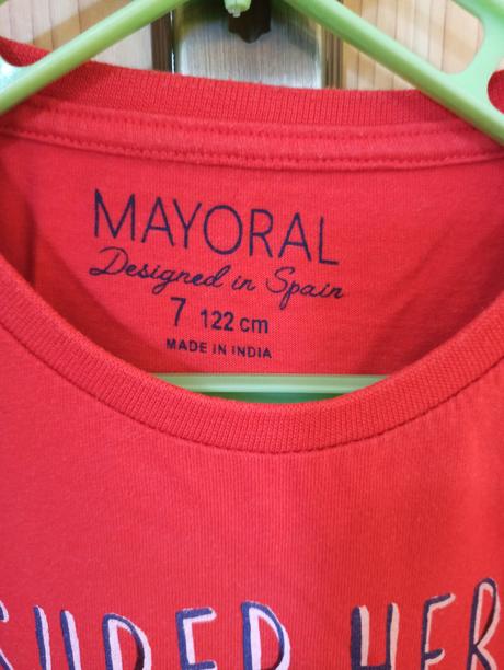 Tričko 4ks, mayoral,122