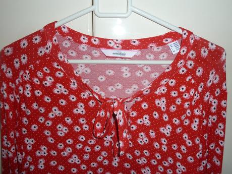 Bluzka s kvetinkami 36/38, tchibo,36