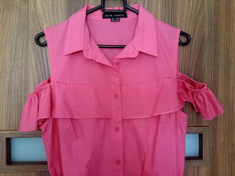 Ružové šaty s volánom, gate,m