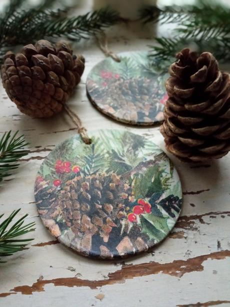 Vianočná dekorácia šiška, 