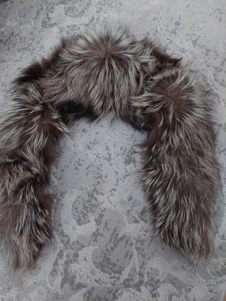 Kozusinovy golier melirovany, 