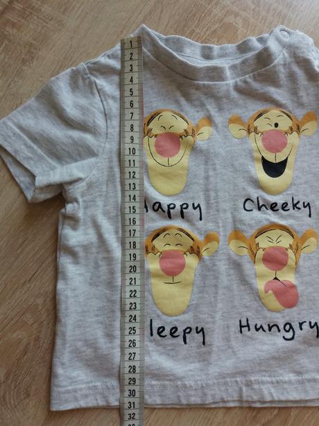 Tričko s tigríkom 9-12m, disney,80