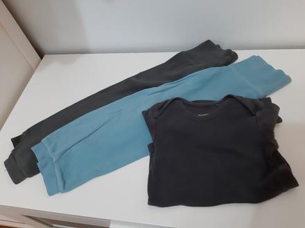 Body + 2ks tepláky vel. 86/92, lupilu,86