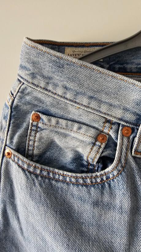 Riflová sukňa, levis,l