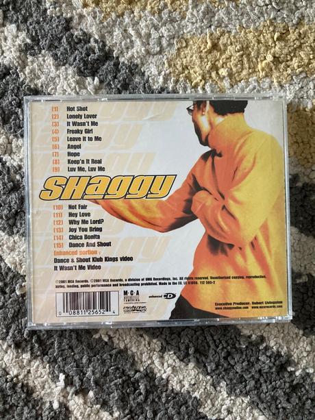 Shaggy hot shot (2001) cd, 
