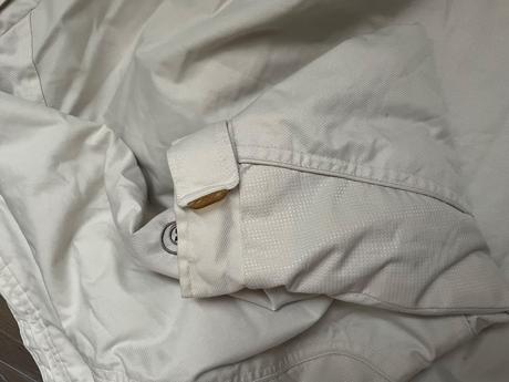 Biela vetrovka aj ako lyziarska, m