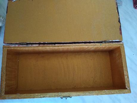 Krabica drevená na vianočné poklady, 