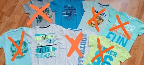 Trička mix, 104–116