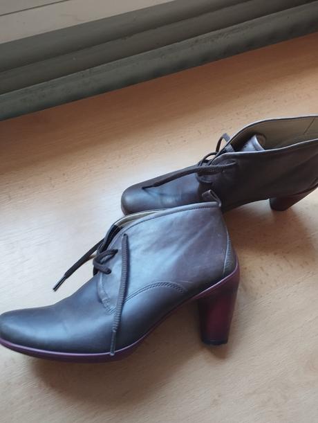 Koženne topánky ecco, ecco,39