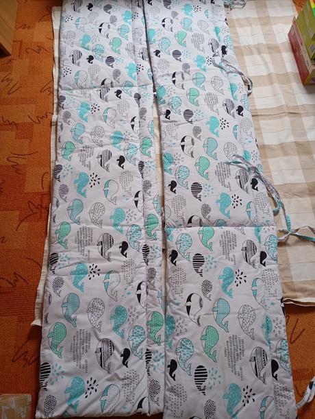 Mantinel do postieľky, šírka (cm): 35,dĺžka (cm): 170