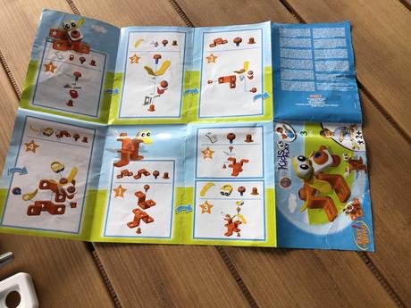 Meccano 3 zvieratká pre 24m.stavebnika,