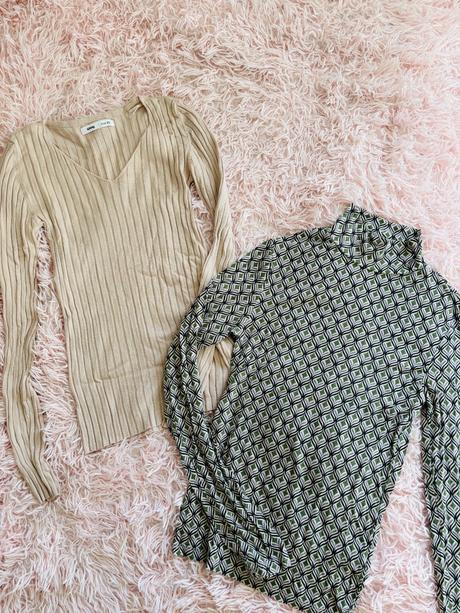 Tričká s dlhým rukávom set, stradivarius,xs