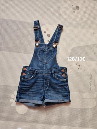Riflove kratasy na traky, h&m,128