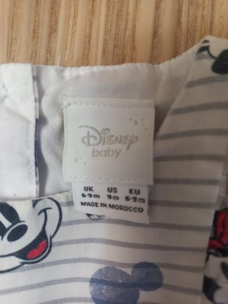F&f šatky minnie mouse s gaťkami 74, f&f,74