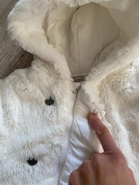 Huňatý zimný overal veľ. 68, 68