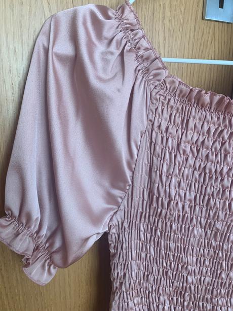 Staroruzove mini šaty, xs