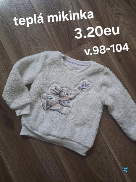 Teplá mikinka, 98