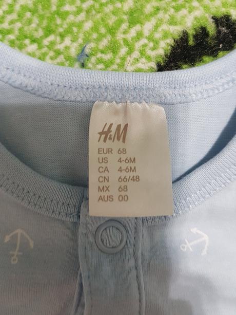 Tričko s kotvičkami, h&m,68
