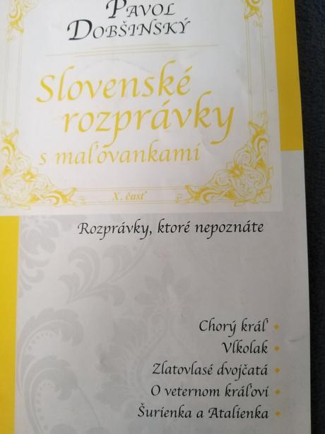 5 x slovenské rozprávky + omaľovanky,