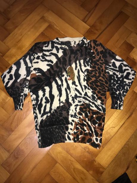 Dámske tigrové tričko , sveter - m, m