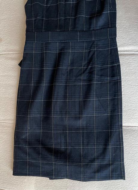 Tmavomodré zavinovacie šaty hallhuber, m/38, m