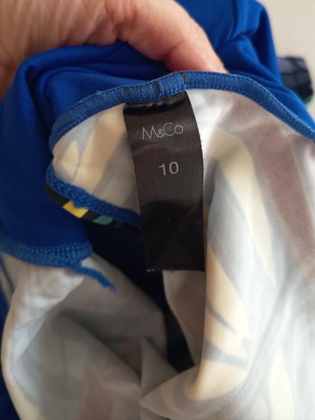 Dámske jednodielne plavky, m&co,m