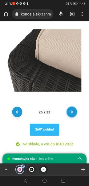 Aký máte záhradný nábytok?