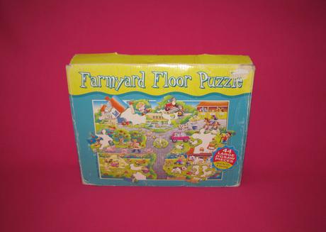 Farmyard veľké podlahové puzzle 44 kusov,
