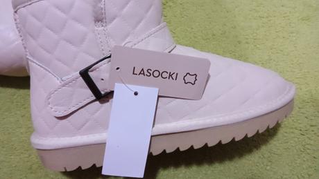 Nové nenosené kožené snehule s visačkou zn.lasocki, lasocki,38