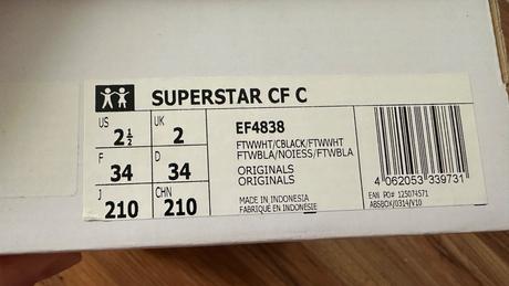 Tenisky adidas superstar 34, adidas,34