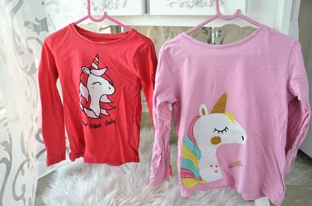 2x tričko-128/134, 128