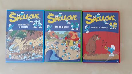 Dvd smolkovia cz/sk dabing 3x,