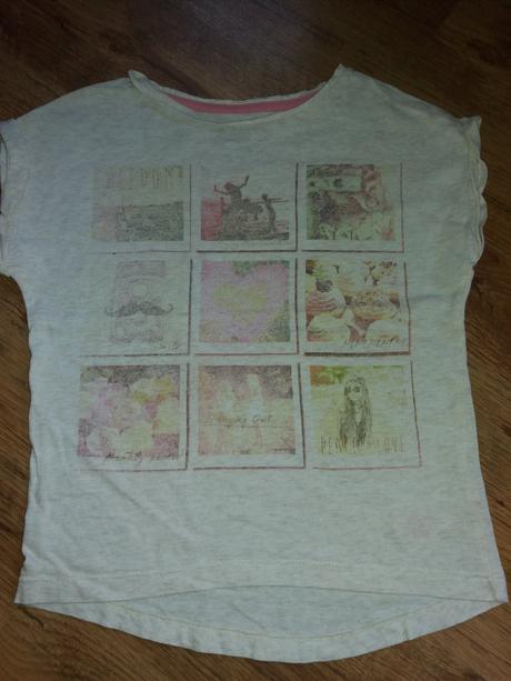 6ks dievčenské tricko velk. 122, f&f,122