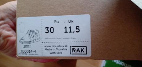 Papučky, rak,30