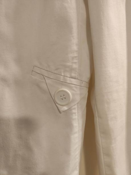 Stylove biele sako, s