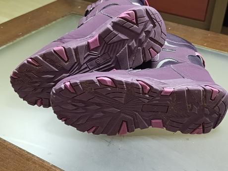 Fialové vysoke  snehule l&d veľkosť 40, 40