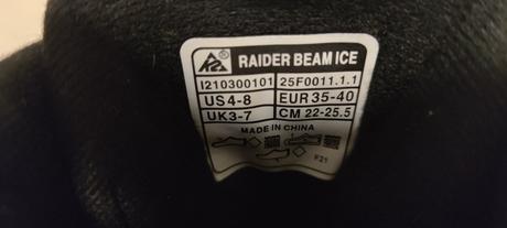 Korčule k2 raider beam ice veľ.35-40, 35